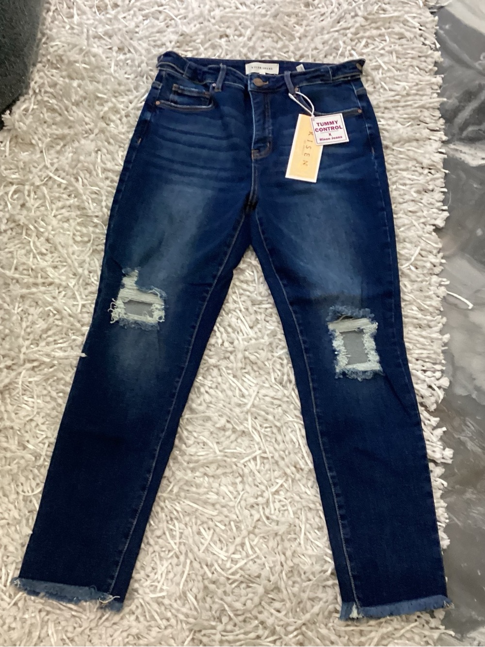 RISEN Women's Dark Indigo Skinny Jeans - NWT - SIZE 9/29 - Picture 2 of 7